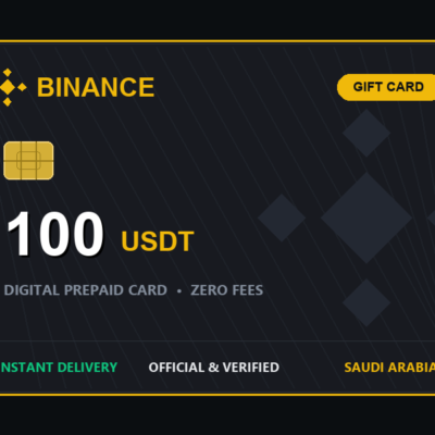 بطاقة بينانس 100 دولار رقمية 100 usdt binance gift card