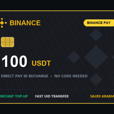 شحن رصيد بينانس 100 usdt فوري binance pay id