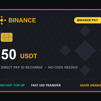 شحن رصيد بينانس 50 usdt فوري binance pay id