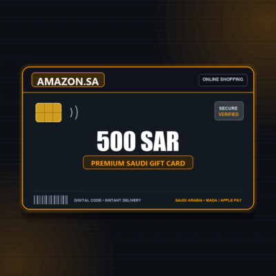 بطاقة أمازون السعودية 500 ريال
