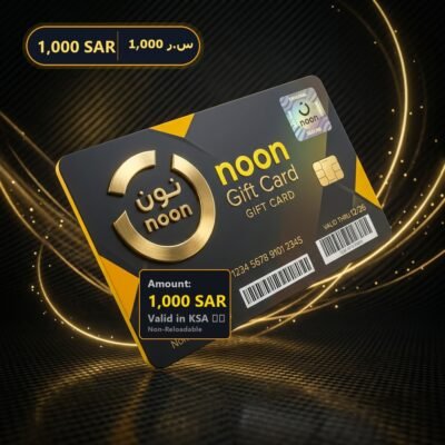 noon card 1000sar