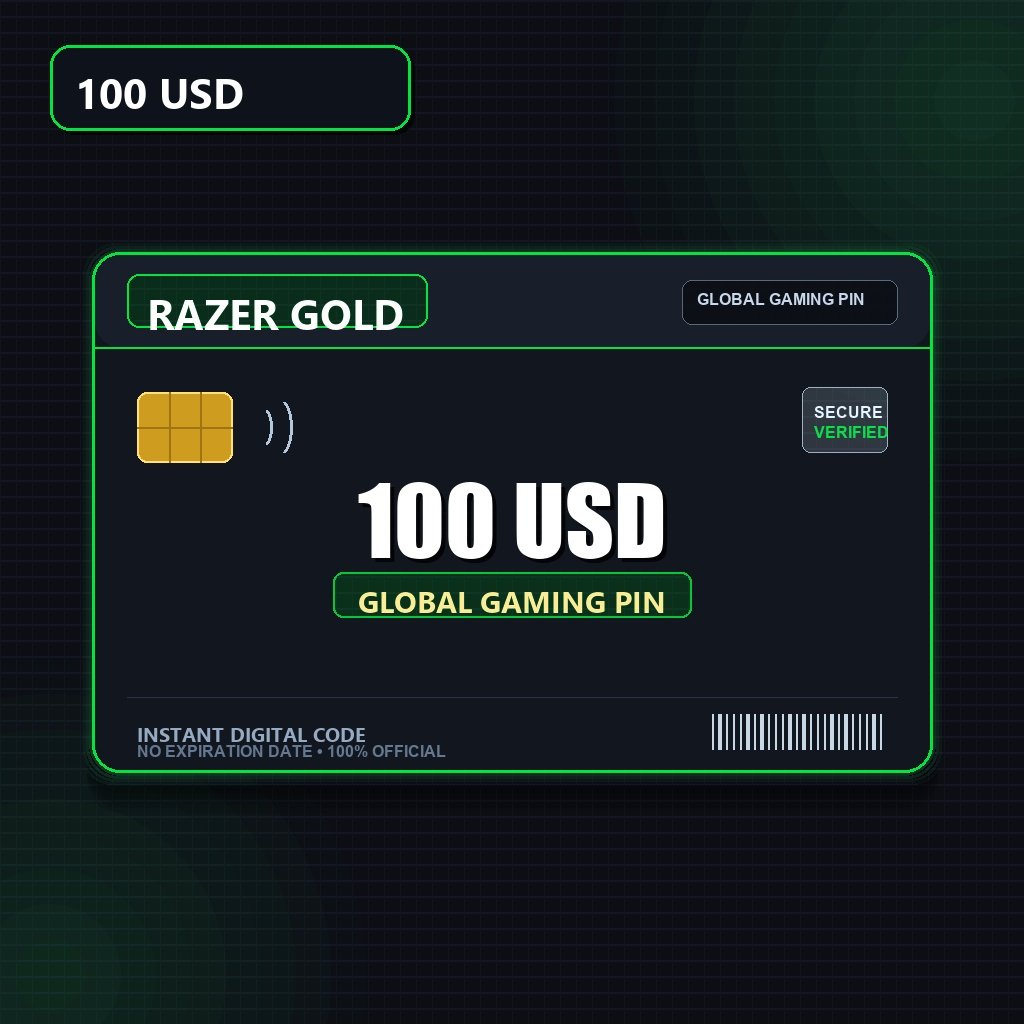 razer card 100usd