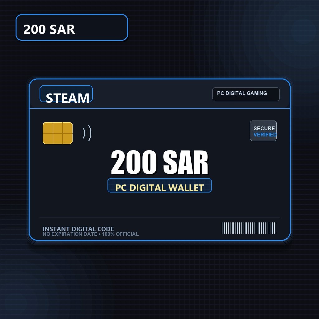 steam card 200sar